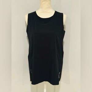 Athleta Black Sleeveless Tank Top